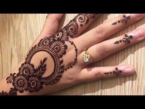 Arabic Easy Mehndi Design (15)