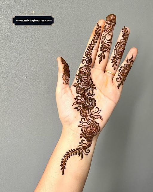 Arabic Easy Mehndi Design (16)