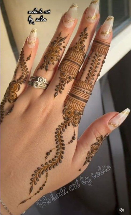 Arabic Easy Mehndi Design (24)