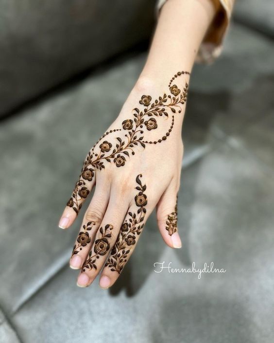 Arabic Easy Mehndi Design (31)