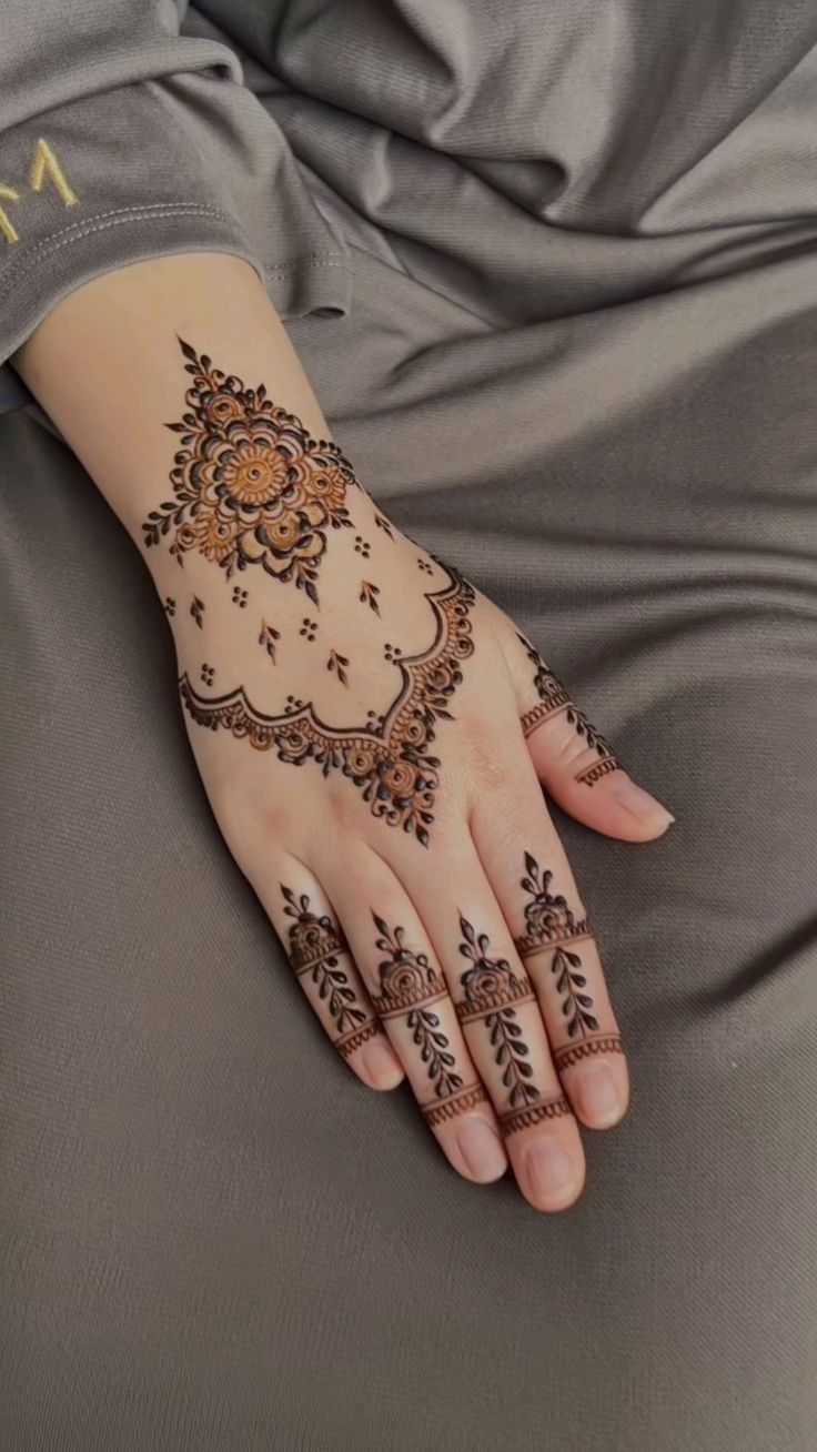 Arabic Mehndi Designs
