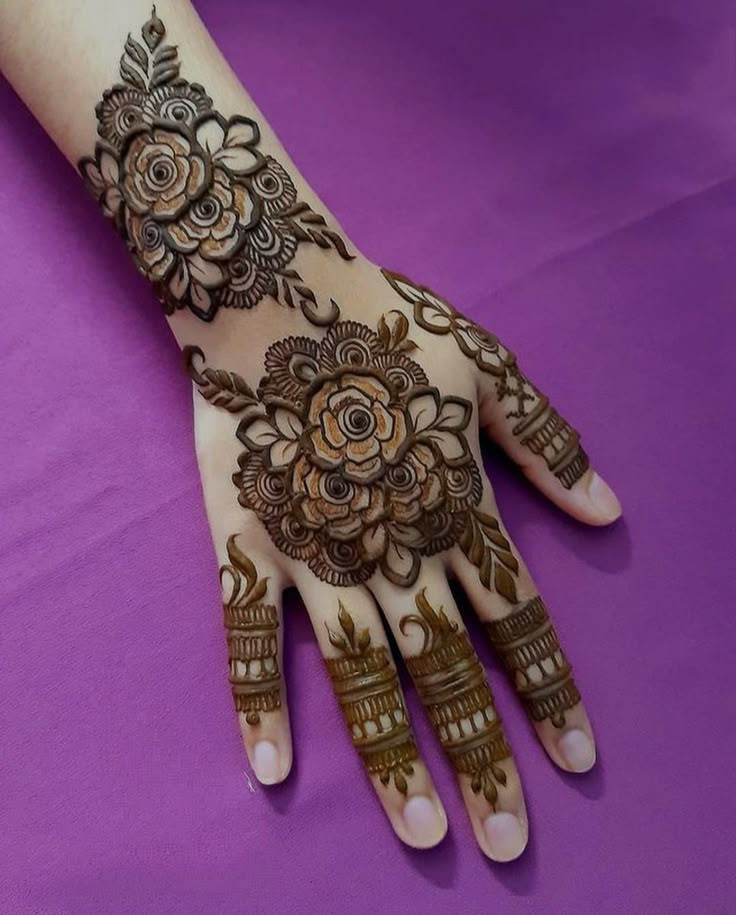 Arm Mehndi Design Easy And Beautiful (5) Arm Mehndi Design Easy And Beautiful (5)