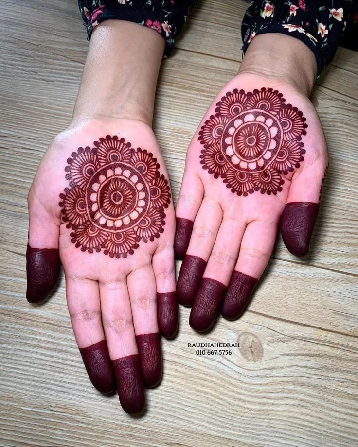 Diwali Punjabi Royal Front Hand Mehndi Design (3)