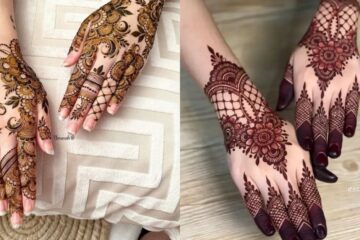 Easy and Beautiful Mehndi Design (1)