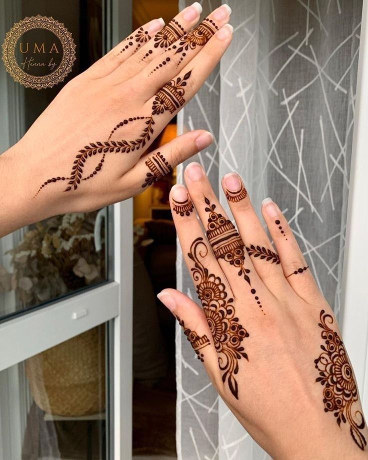 Front Hand Simple Mehndi Images (6)