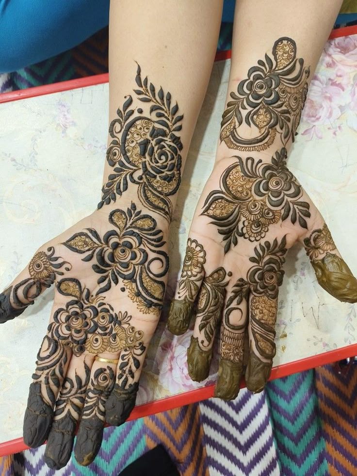 Full Hand Mehndi Design