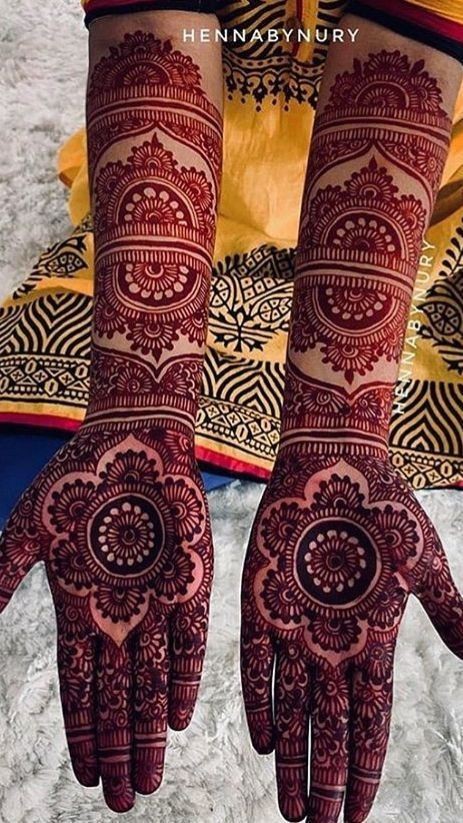 Full Hand Mehndi Design (3)