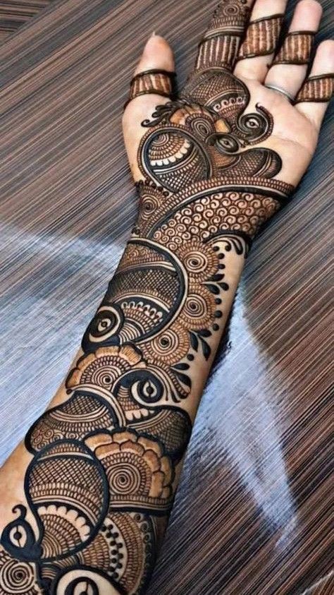 Full Hand Mehndi Design (4)