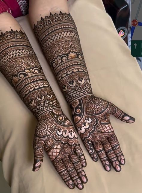 Full Hand Mehndi Design (7)