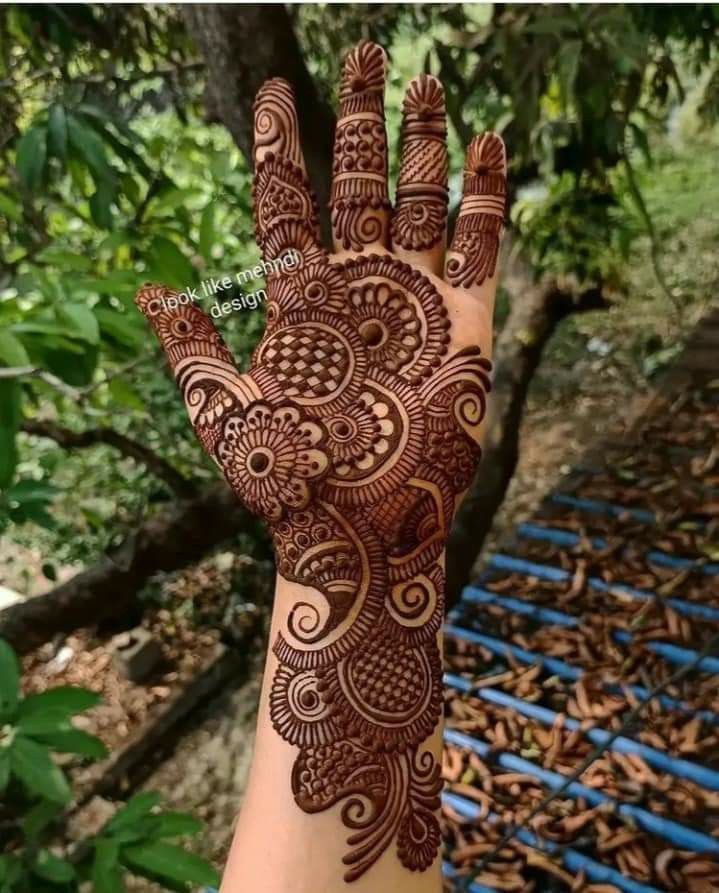 Full Hand Mehndi Design