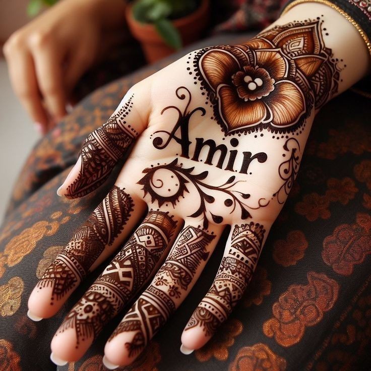 Instagram Instagram Stylish Royal Front Hand Mehndi Design