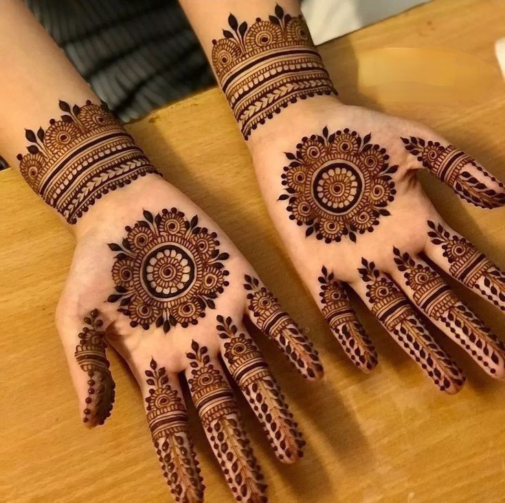 Instagram Mehndi Modern Royal Front Hand Mehndi Design (4)