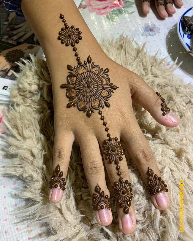 Mehndi Design Easy And Beautiful Arabic for Girl (6) Mehndi Design Easy And Beautiful Arabic for Girl (6)