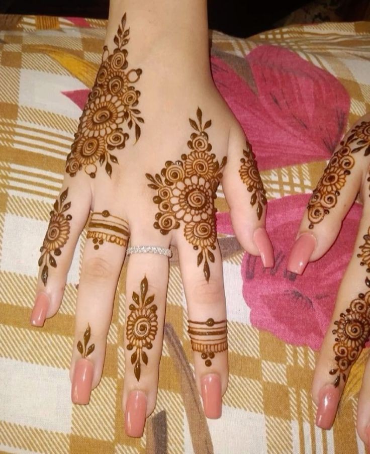 Mehndi Design for Karva Chauth Full Hand (3)