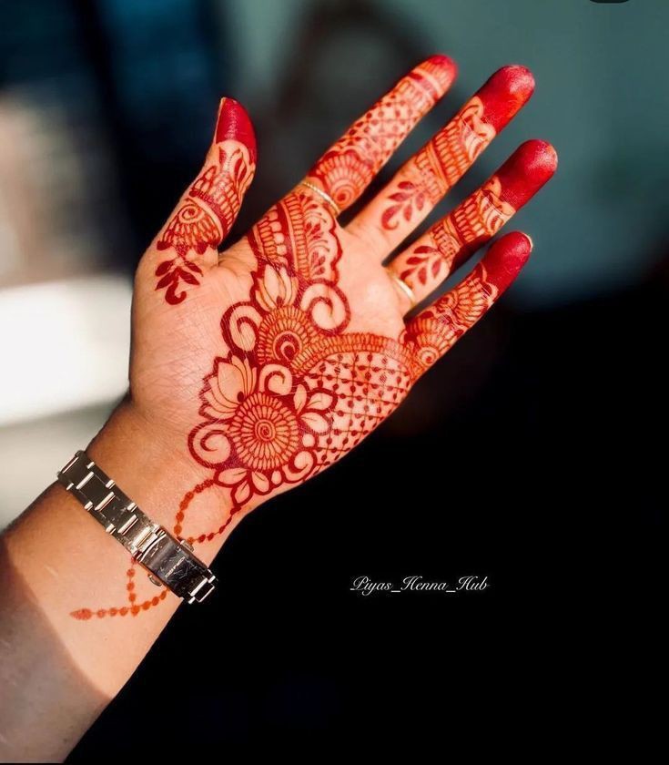 Mehndi Embroidery Designs (4)