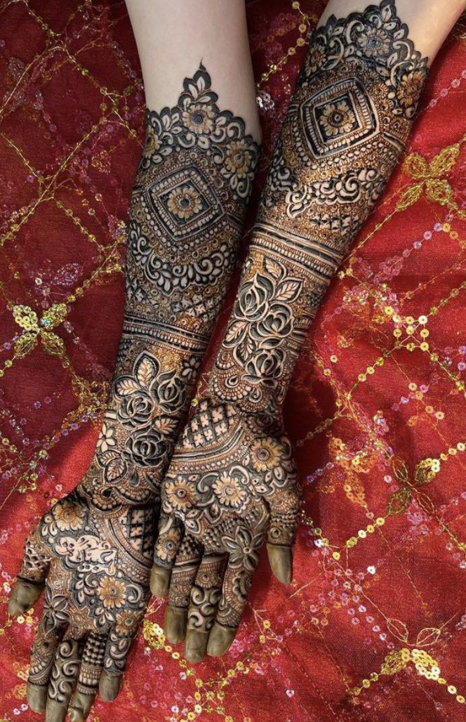 Modern Hand Mehndi Design (19)