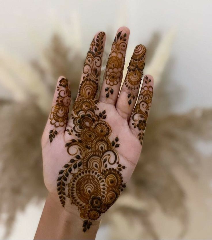 Punjabi Bridal Mehndi Design