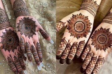 Punjabi Royal Front Hand Mehndi Design