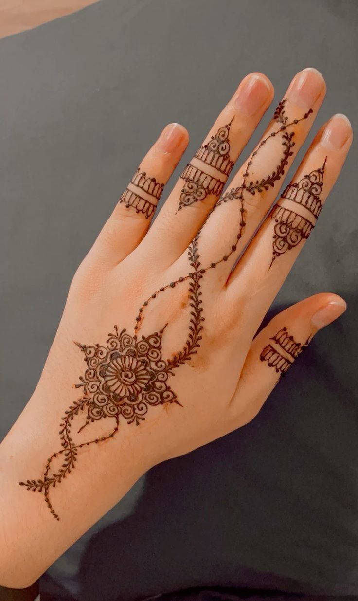 Simple Mehndi Design New (1)