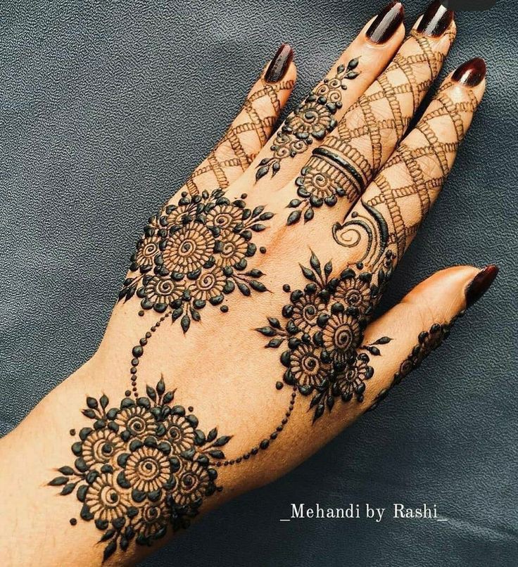 Simple and Easy Mehndi Design Arabic (10)
