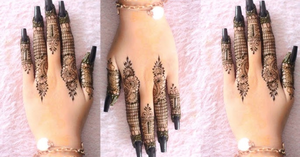 Finger Mehndi Design