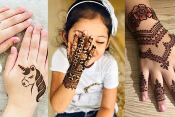 Simple Mehndi Designs For Kids