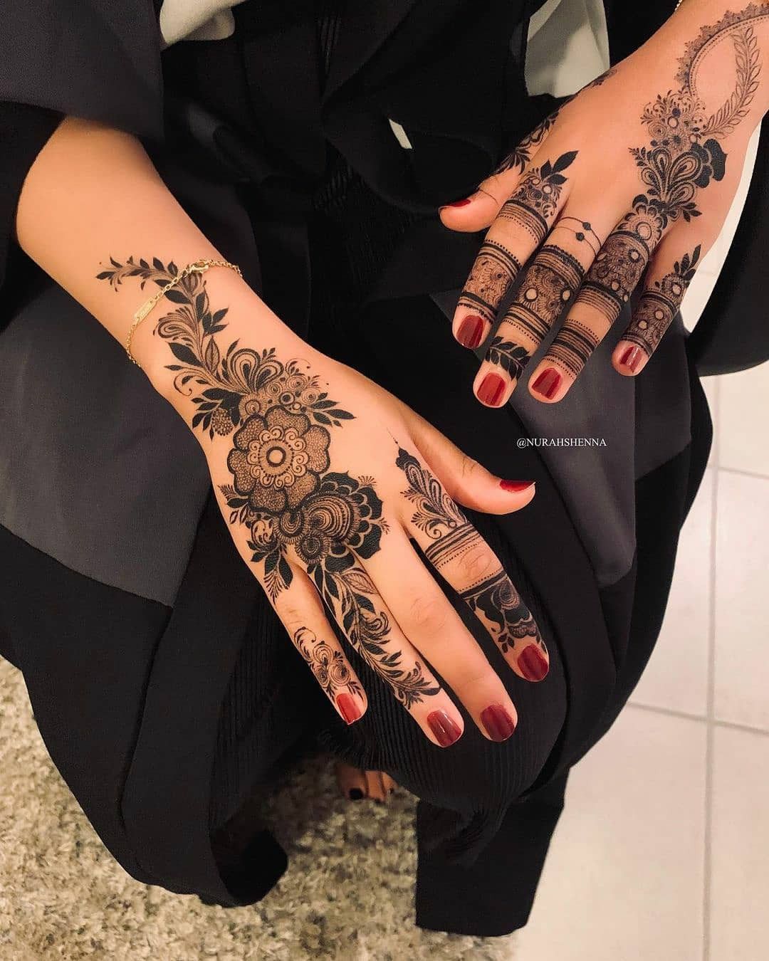 Arabic Mehndi Design 2025 (10)