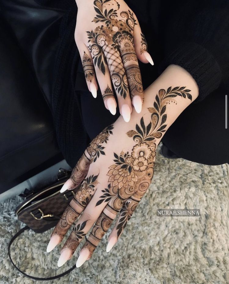 Arabic Mehndi Design 2025 (11)