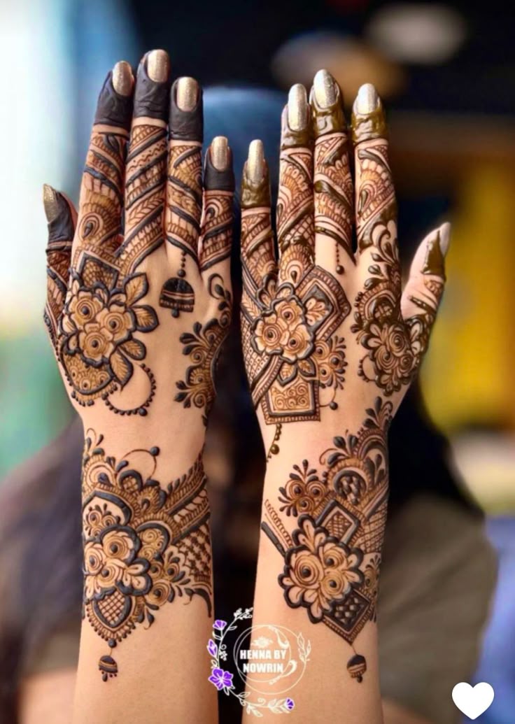 Arabic Mehndi Design 2025 (12)