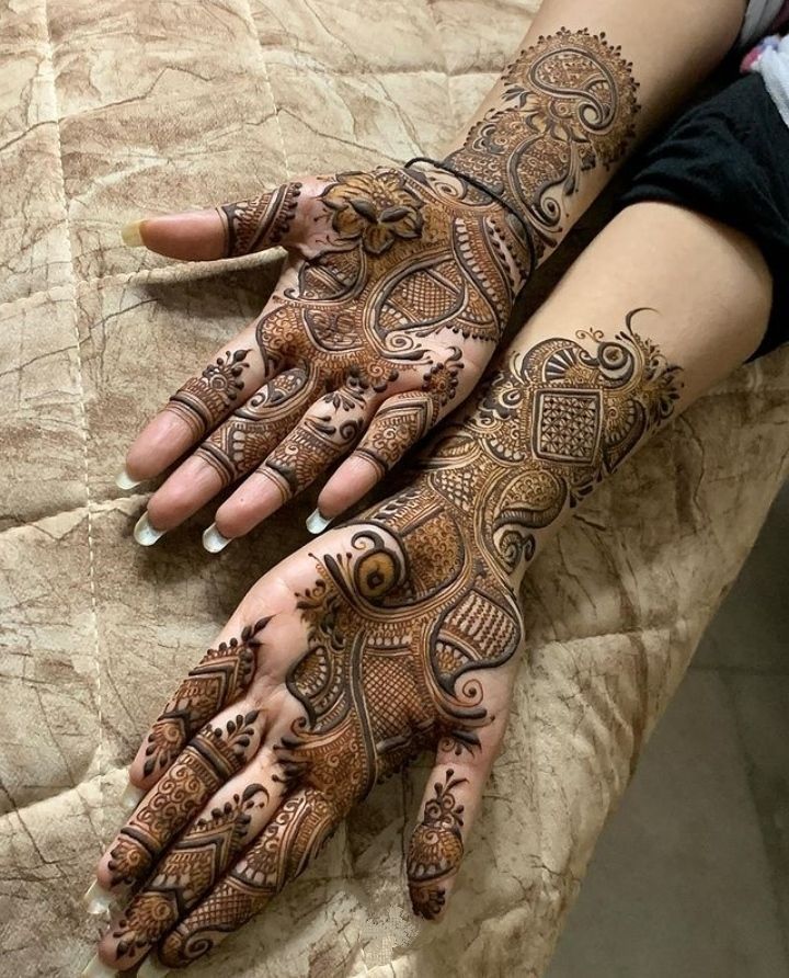 Arabic Mehndi Design 2025 (15)