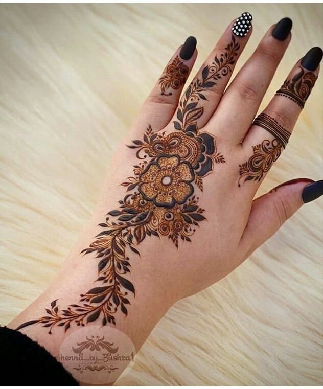 Arabic Mehndi Design 2025 (7)