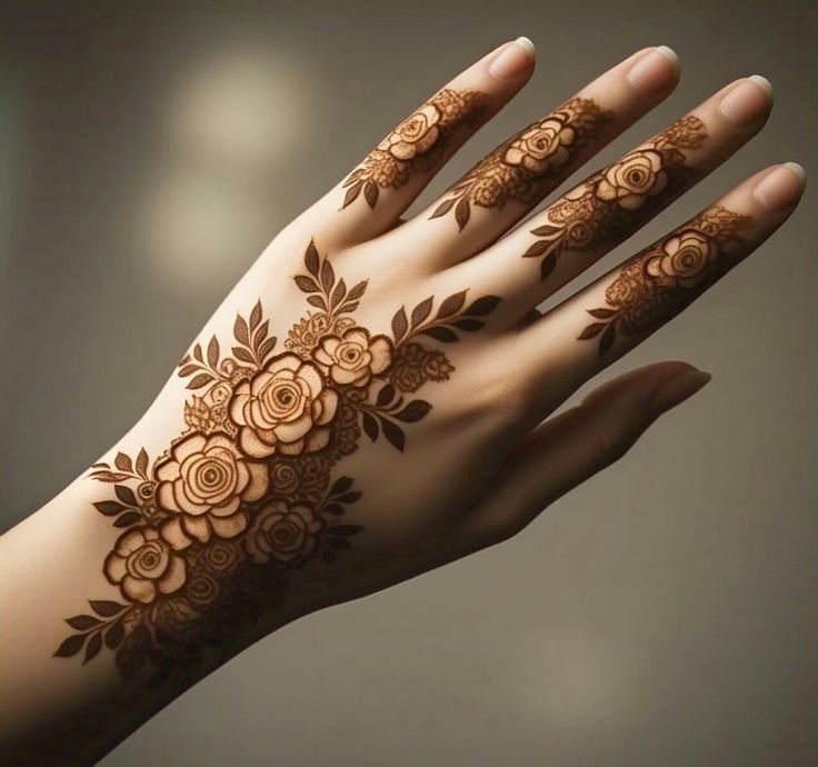 Arabic Royal Mehndi Design (13)