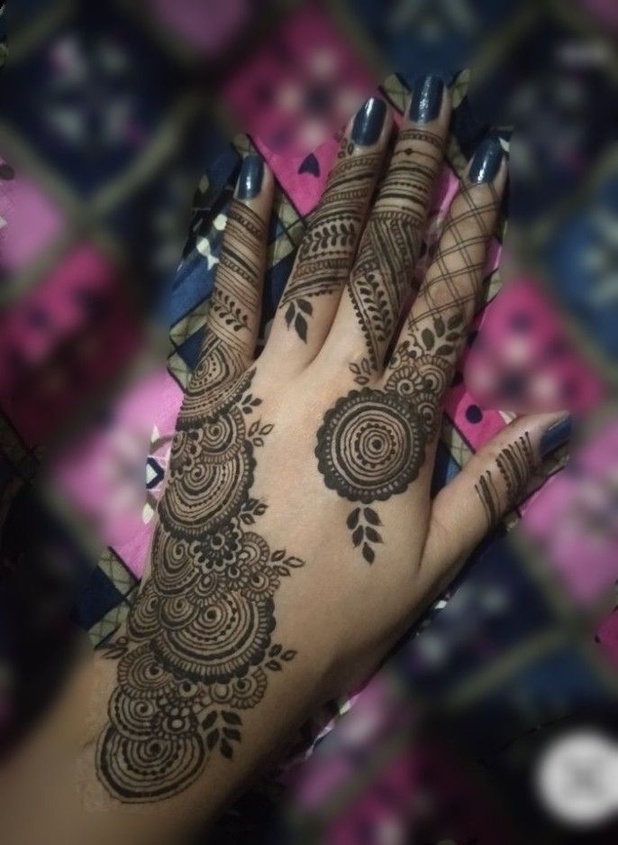 Arabic Royal Mehndi Design (29)