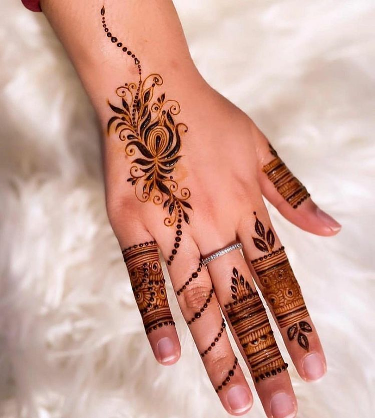 Beautiful and Easy Mehndi Design (11) Beautiful and Easy Mehndi Design (11)