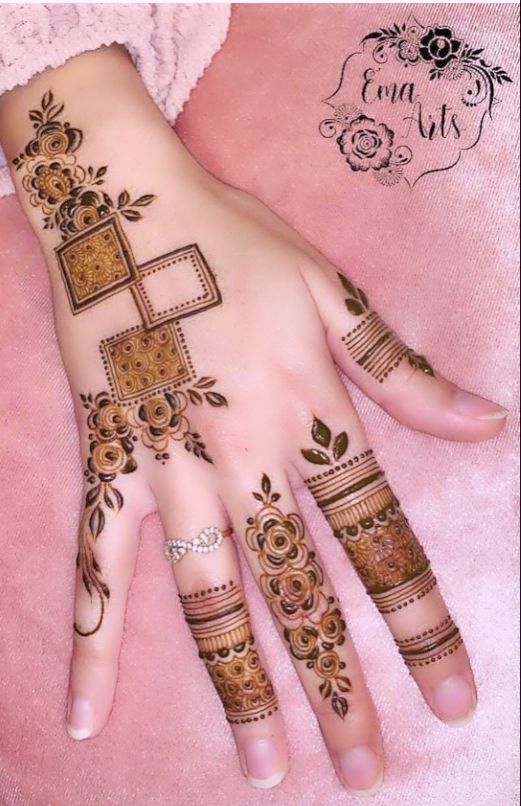 Cute Finger Mehndi Design Cute Finger Mehndi Design