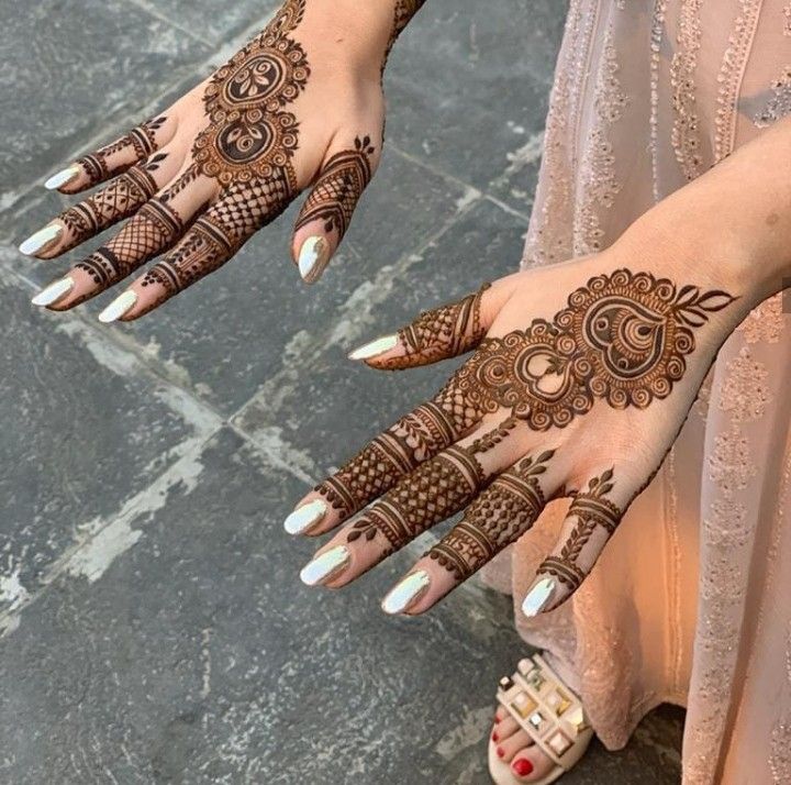 Easy Karva Chauth Mehndi Design (20)
