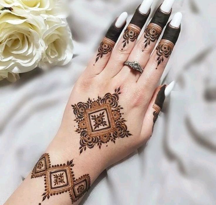 Easy Karva Chauth Mehndi Design (22)
