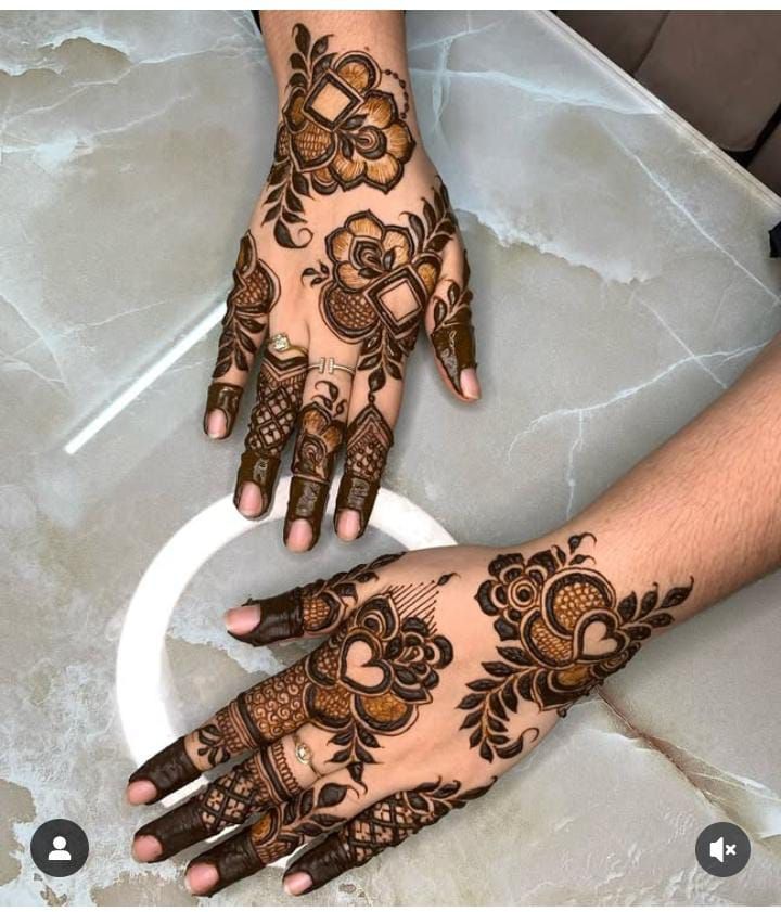 Easy Mehndi Arabic Design Images (12)