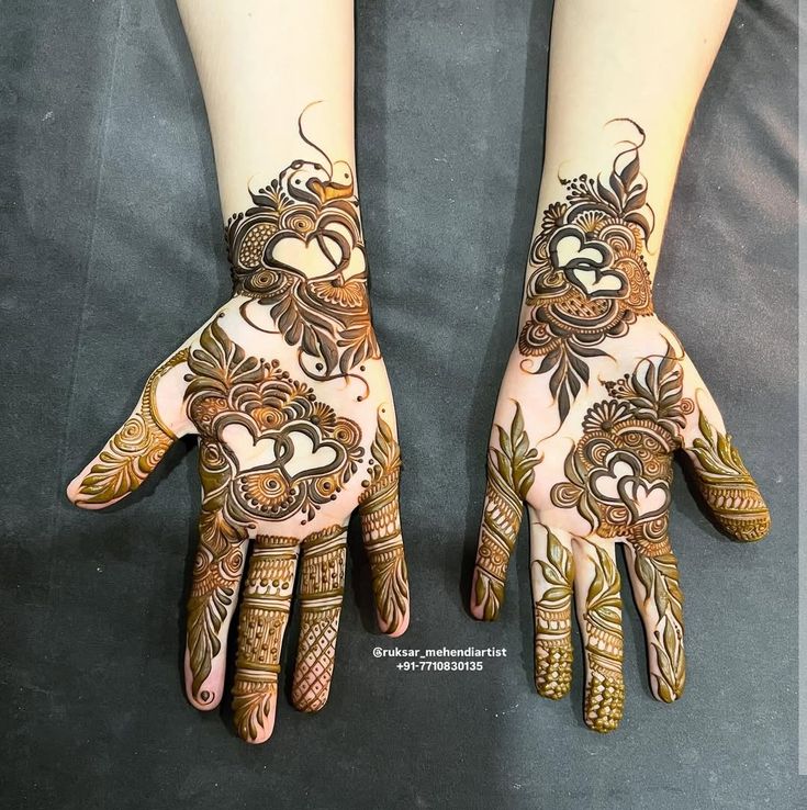 Easy Mehndi Arabic Design Images (13)