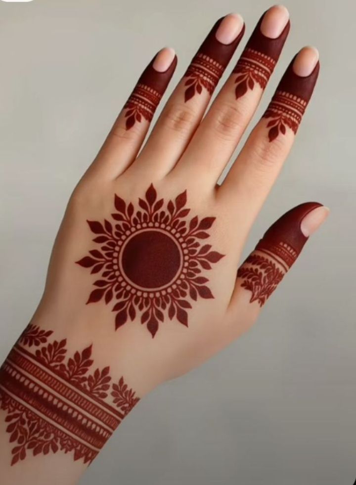 Easy Mehndi Arabic Design Images (19)