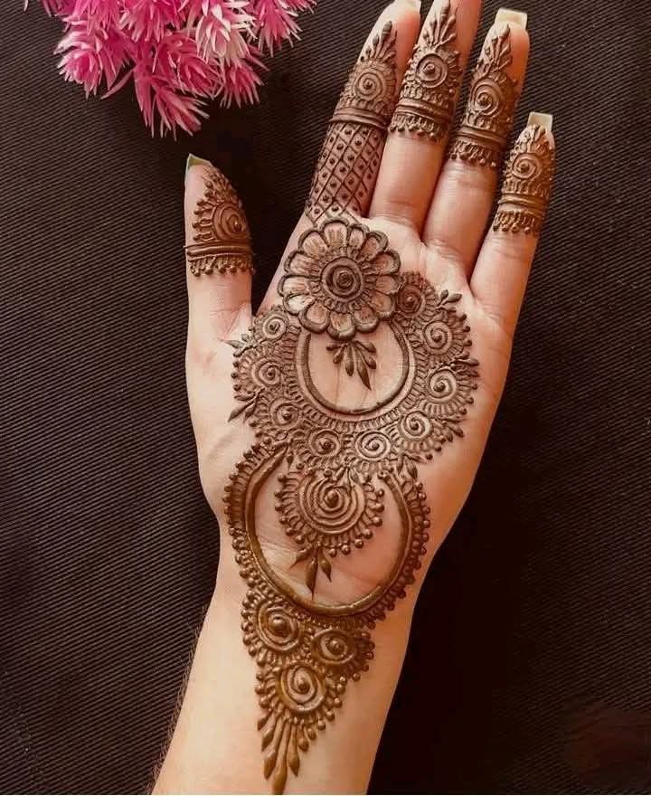 Easy Mehndi Arabic Design Images (20)