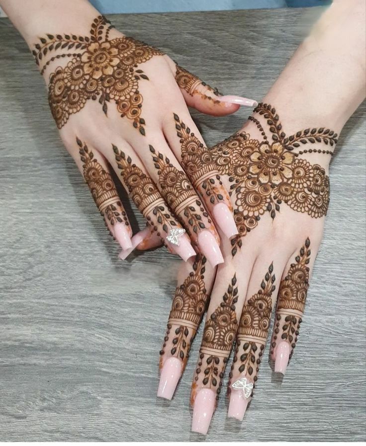 Easy Mehndi Arabic Design Images (43)