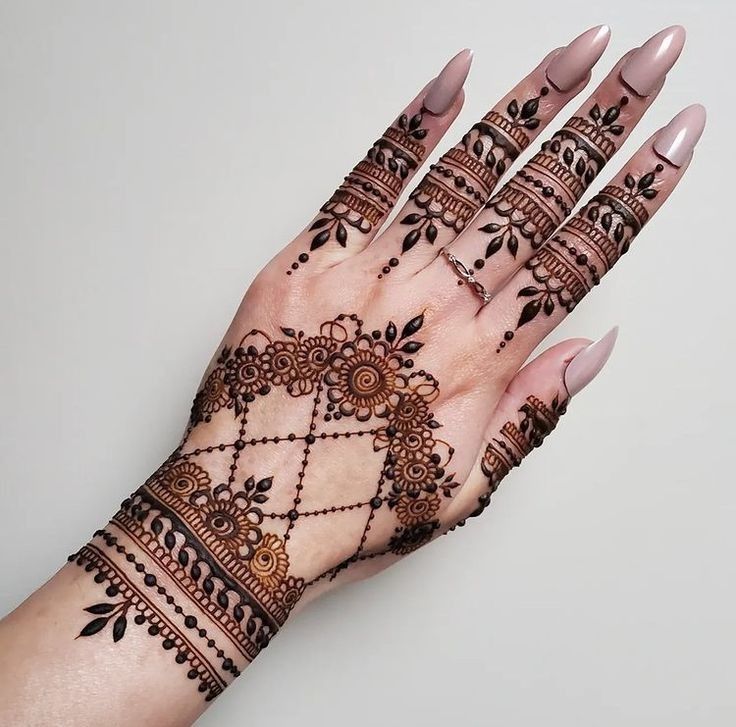 Easy Mehndi Arabic Design Images (44)