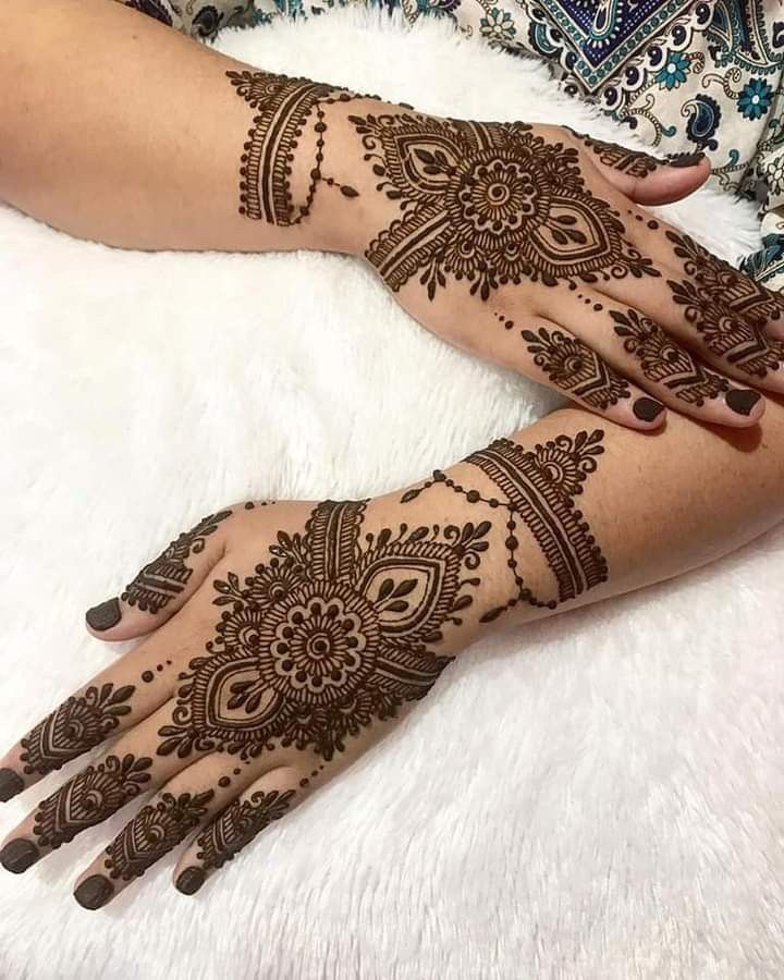Easy Mehndi Arabic Design Images (47)