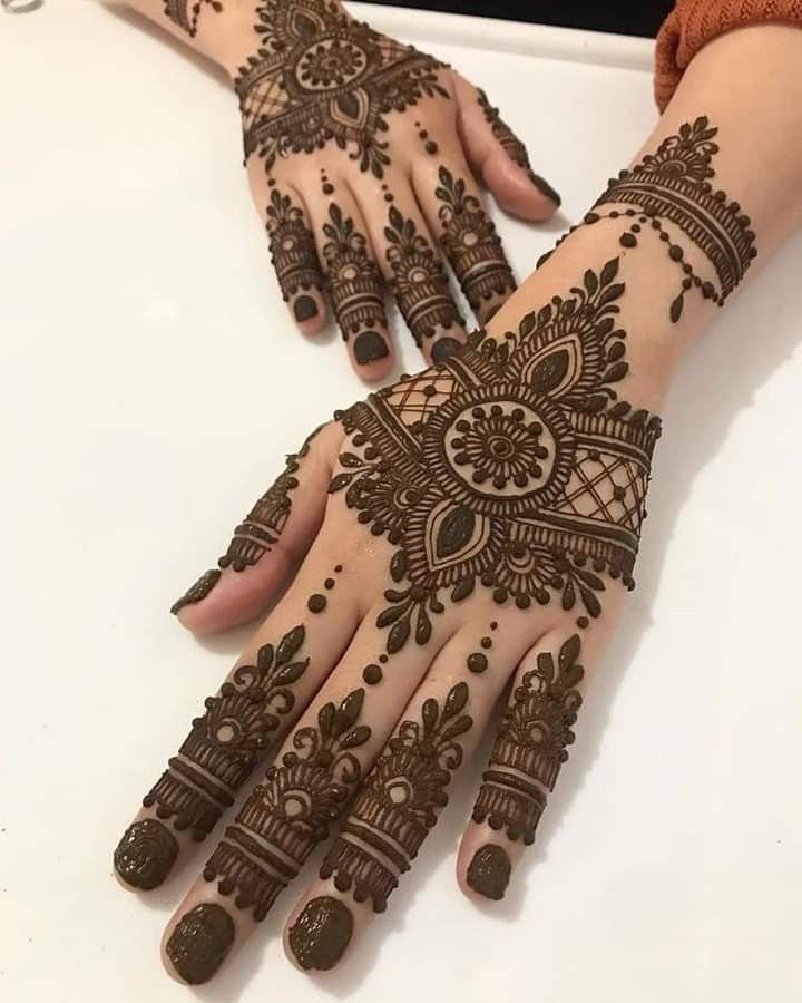 Easy Mehndi Arabic Design Images (48)