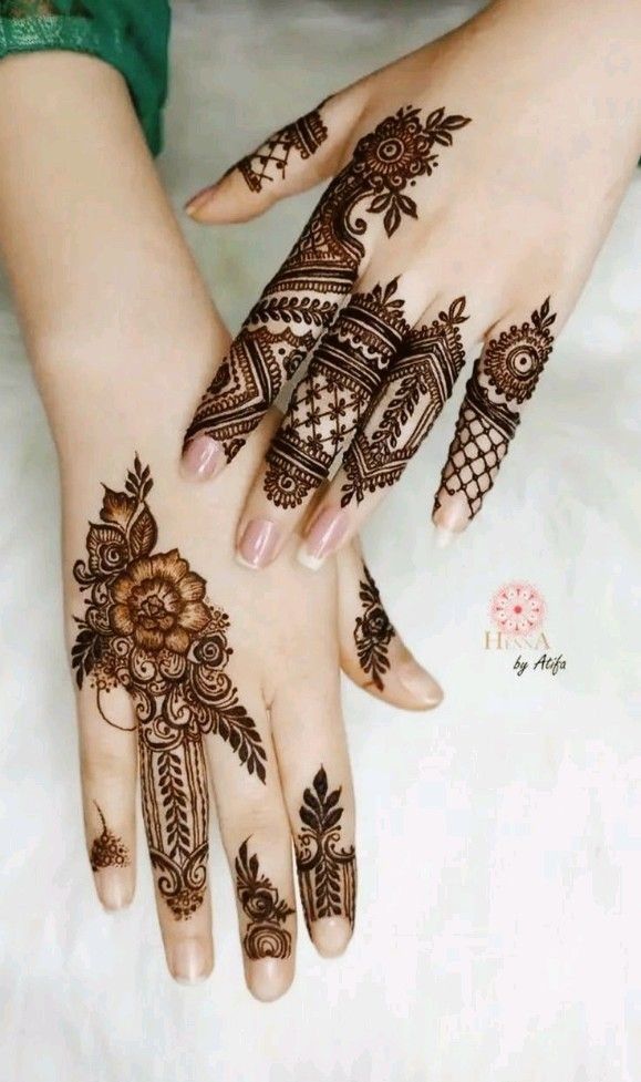 Easy Mehndi Design (2) Easy Mehndi Design (2)
