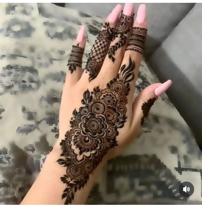 Easy Mehndi Design (25) Easy Mehndi Design (25)