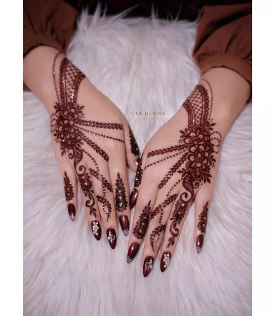 Easy Mehndi Design (7) Easy Mehndi Design (7)