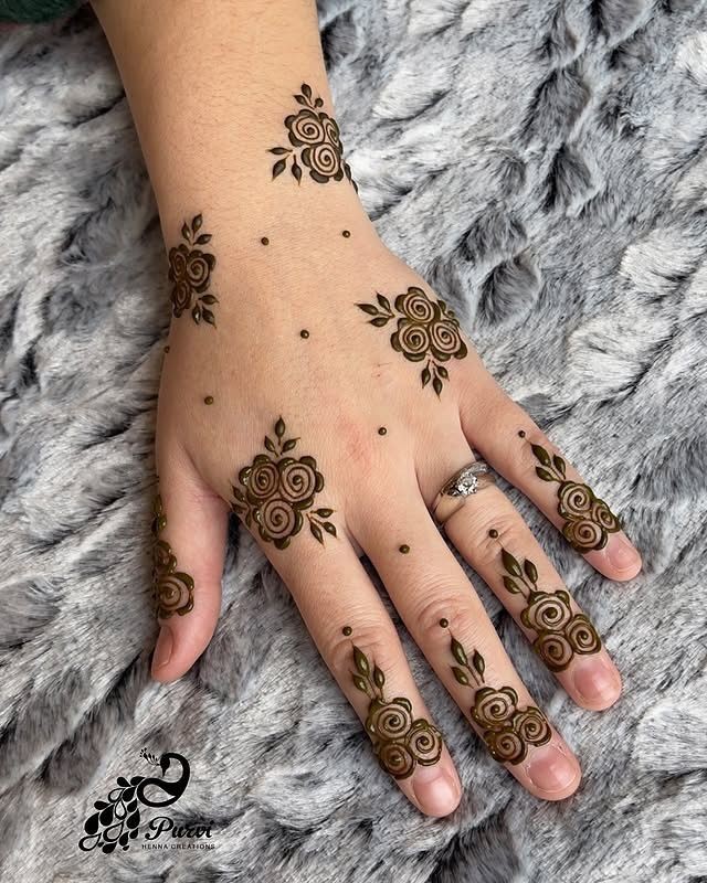 Easy Mehndi Designs for Karva Chauth (36)