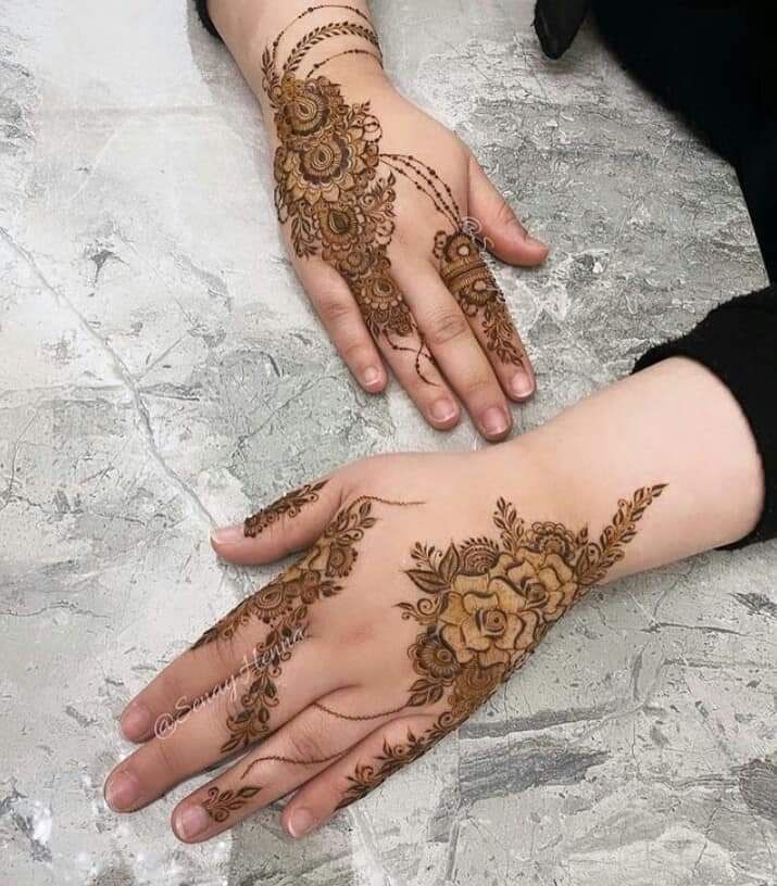 Easy and Beautiful Mehndi Design (21) Easy and Beautiful Mehndi Design (21)